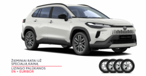 Naujasis Toyota Corolla Cross 1.8 l. Hybrid FWD